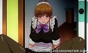 Anime Maid Masturbates And Gets Wet