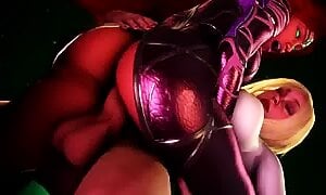 DC Lesbian Futa