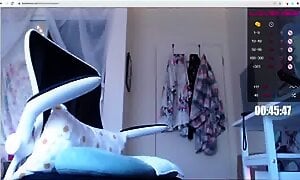 Brunette Masturbates Hairy Pussy With Hitachi