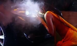 Poonam Pandey  Teasing In The Rain Porn Videos