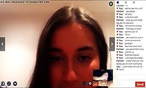 Crazy Hot Teen Watching Strangers Dick