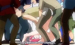 Cosplayer Recibe Todo El Semen De Sus Fans
