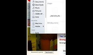 Guy Jizzes On Omegle