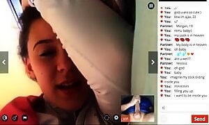 Omegle Cute Teen Shows Tits