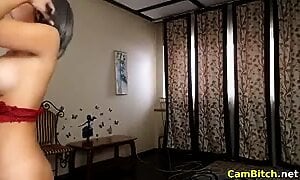 Hot Chick Loves Masturbating With Her Dildo