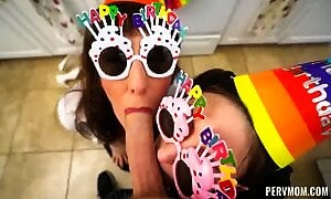Perv Mom - Melody Minx & Tifa Quinn - A Very Special Brithday Party