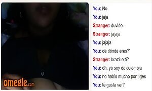 Omegle 18yo Girl From Brasil Masturbates