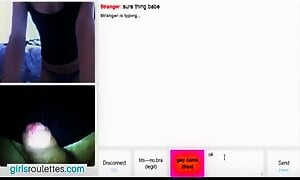Great Looking Omegle Babe Teasing.Mp4