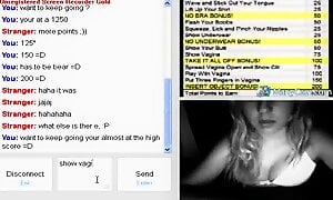 Omegle point game