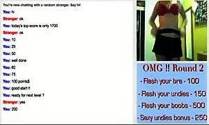 Amazing Body Plays Omegle Game