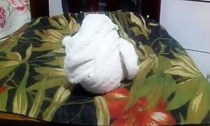 Increase Your Penis - Kegel Exercise Sitting On Towel Ball