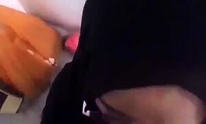 Scandal Asian Hijab Blowjob