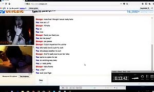Amateur Omegle Slut Loves To Show All She's Got
