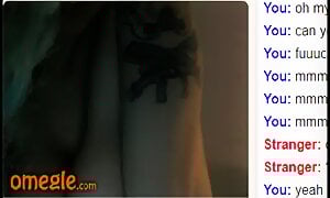 Omegle Pierced Tattooed Punk Plays with a Rainbow