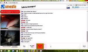 Omegle - French Girl Eager For Cum