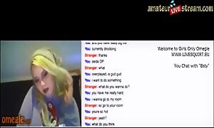 Cock Loving Big Tit Blonde On Omegle