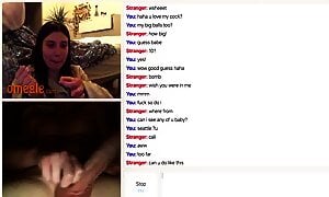 Omegle Slutie Vs Big Dick