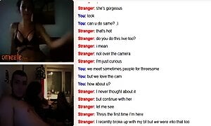 Girl Bates To Couple