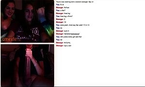 Omegle Monster Cock Cums For 3 Girls