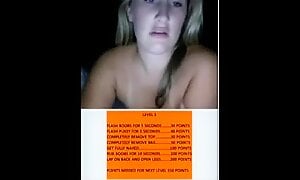 Amateur Omegle Slut Loves To Show All She's Got