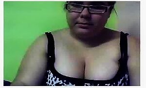 Omegle Girl Cleavage No Show