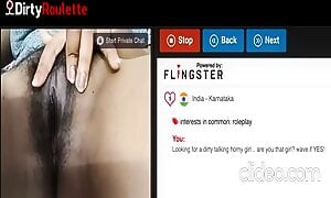 Omegle DirtyRoulette Horny Indian Slut Moans
