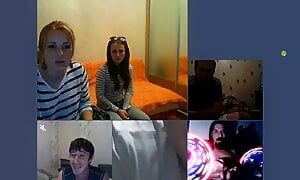 Girls Having Fun Watching Me On Videochat
