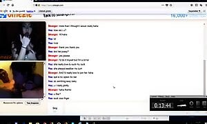 Cute asian watches on Omegle