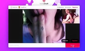 girl gets horny while I shoot my cum