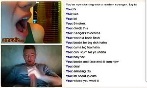 Cathy shows tits and ass for big cock Omegle