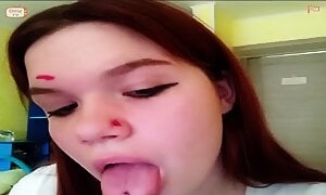 Russian teen teasing me
