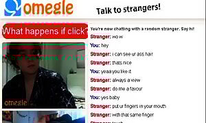 Omegle Slut Shows Tits