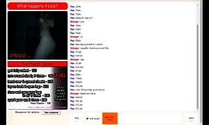 Hot Omegle Girl Completes Points Game And Cums