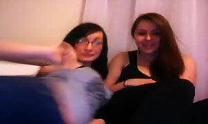 Omegle game 13 - Flashing double