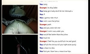 Asian plays with me and makes me cum huge load with sound