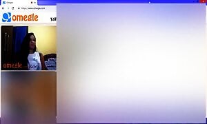 Omegle teasing indian girl and jerking for two teens