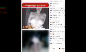 Omegle Busty Teen Masturbates