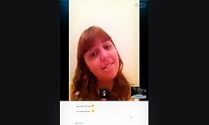 Skype Huge Cumshot Reaction