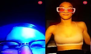 Two 18yo Teens Show Tits