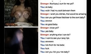Young Brunette Webcam Slut Teases Me With Her Big