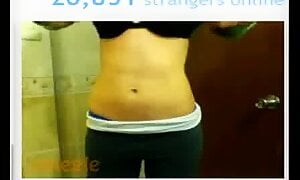 Omegle Stirip Tease