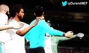  unseen footage of real madrid celebrating ronaldos penalty!