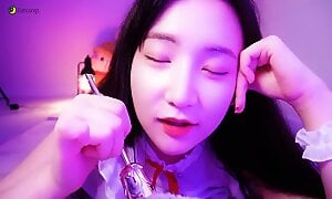 Eunsongs asmr boobs white lingerie video  dirtyship com HD