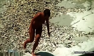 Spying My Niece On Beach Getting Laid