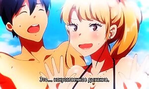 Моя сводная сестра кормит грудью / gishi wa yan mama junyuu chuu 02 [rus субтитры][censored / цензура] (hentai) HD