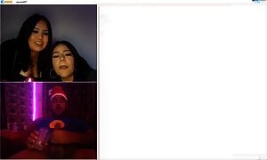 omegle barely legal lesbians showing big boobs