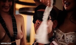 MissaX - Daddy's Divorce Party - Laney Grey, Mina Luxx, Theodora Day, Ryan Driller