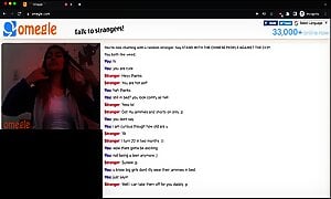 Omegle Latina In Jammies In Bed