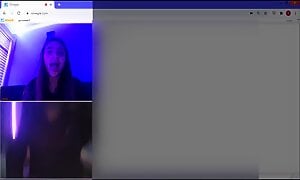 omegle barely legal girl showing natural boobs