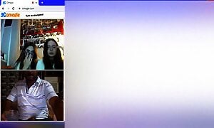 omegle cumshot for two pretty girls